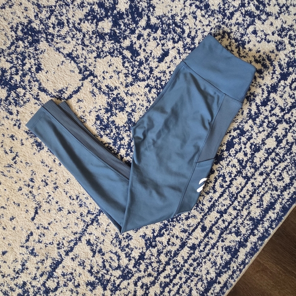 Peloton Blue High-Waisted Leggings - Picture 4 of 5